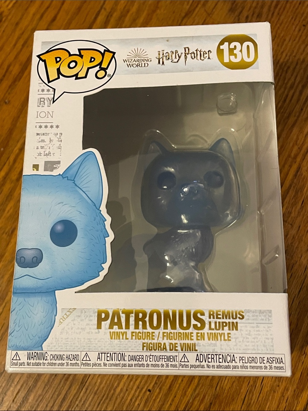 Funko Pop! Harry Potter Patronus Remus Lupin Vinyl Figure - Blue